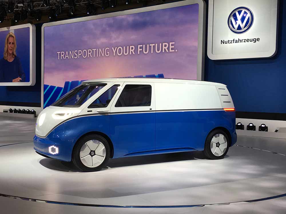 VW Crafter HyMotion: Transporter mit Brennstoffzelle