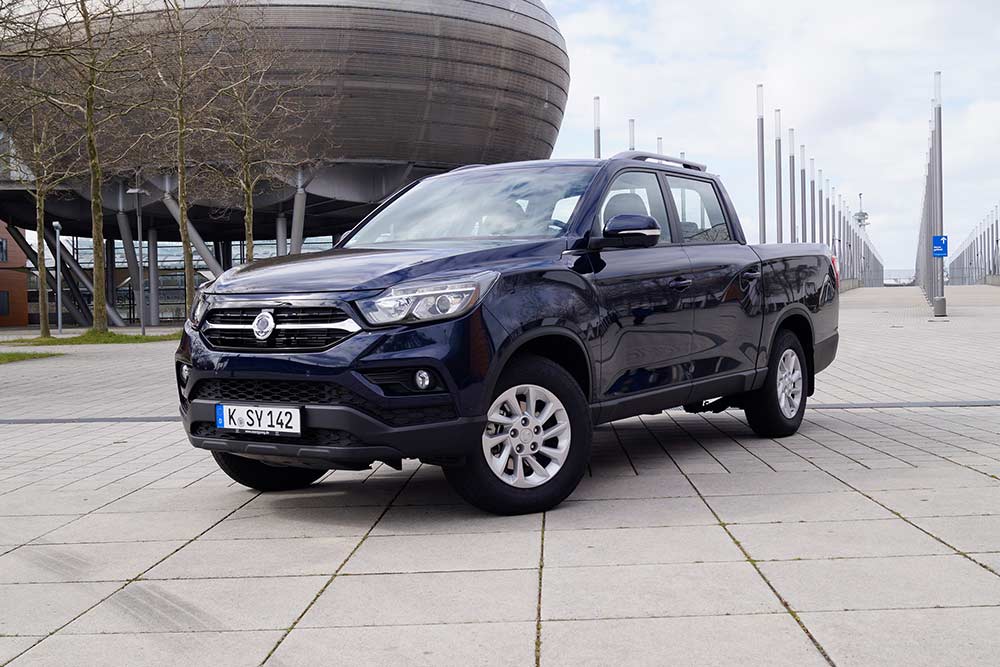 Pickup Mit Leiterrahmen Der Musso Grand Von Ssangyong Im Test Motormobiles